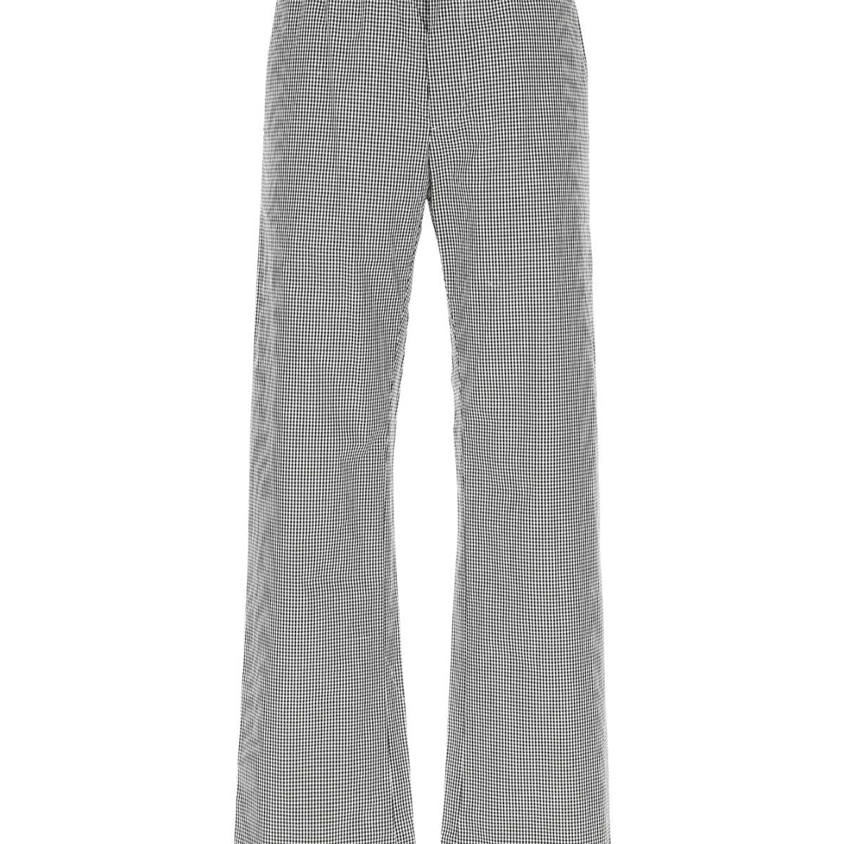 PRADA Embroidered Poplin Trousers for Men