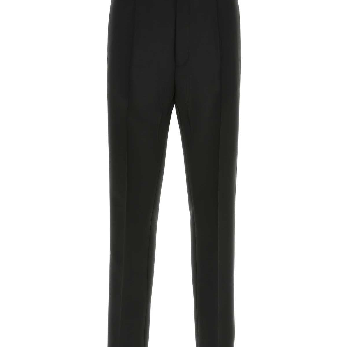PRADA Mohair Blend Trousers for Men - SS23 Collection