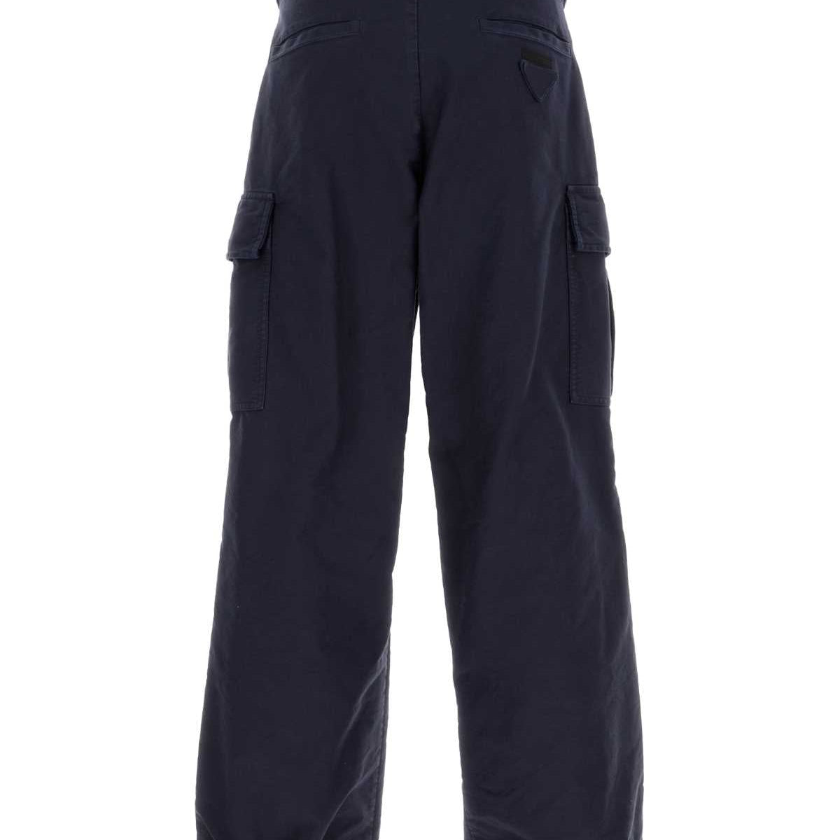 PRADA Cargo Pants for Men - FW25 Collection