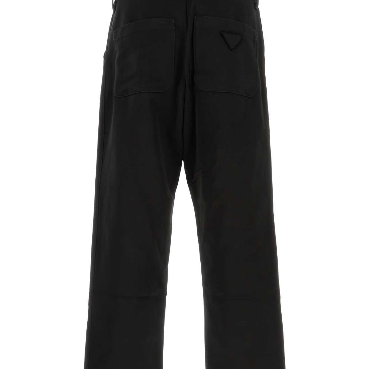 PRADA Men's Silk Blend Trousers - SS25