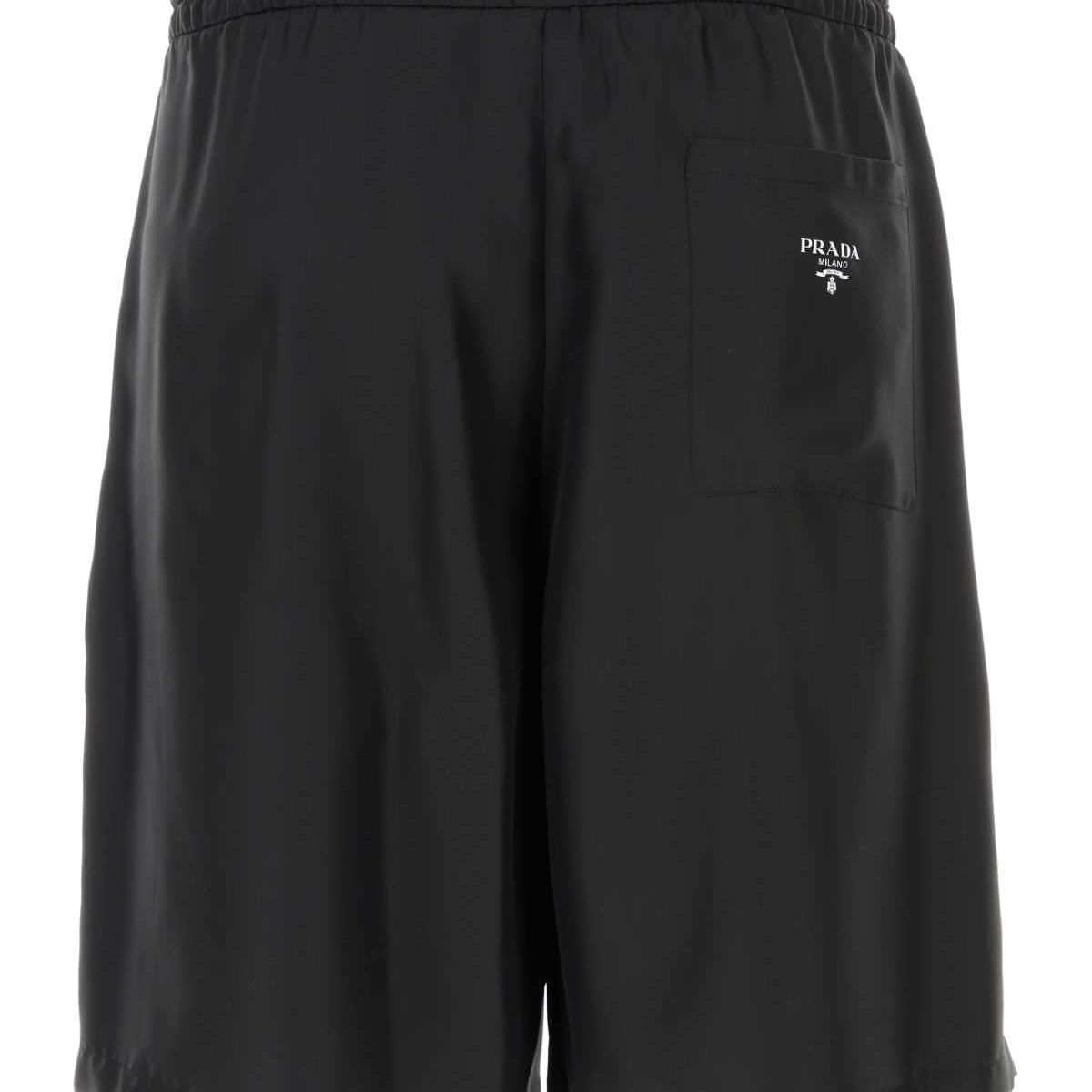 PRADA Men's Twill Bermuda Shorts