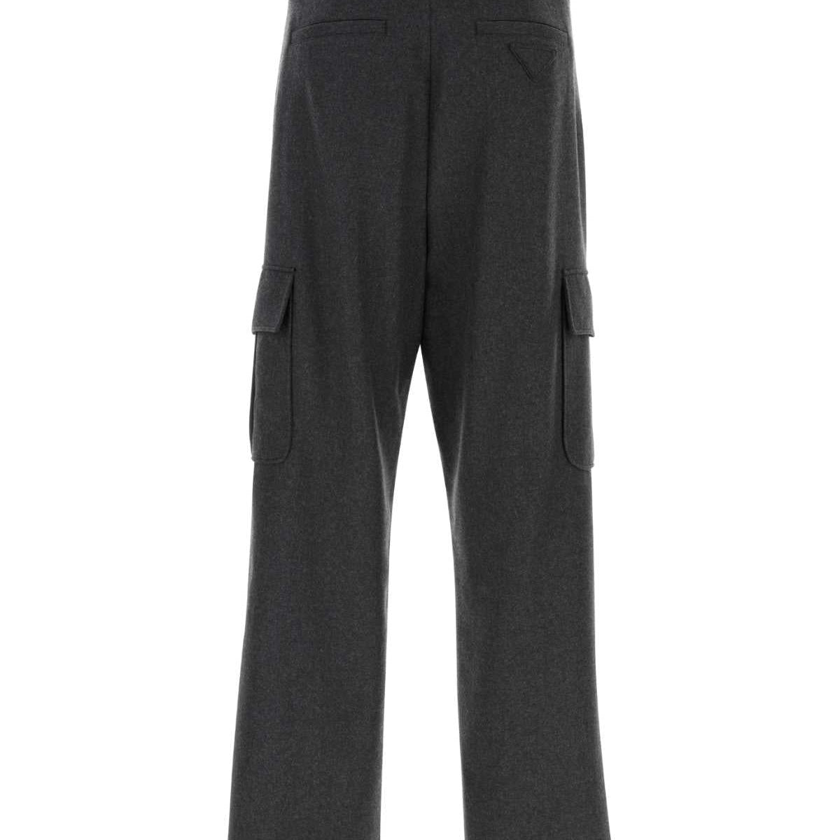 PRADA Men's Wool Cargo Pant - FW24 Collection