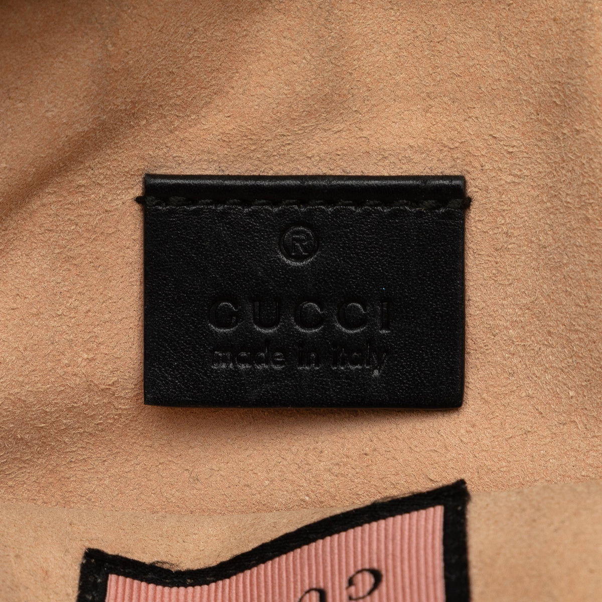 GUCCI Leather Ghost Clutch Clutch Bag