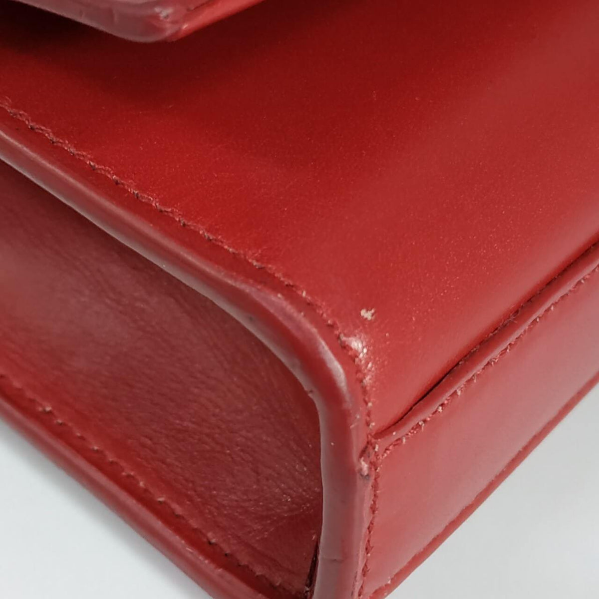 Classic Monogram Kate Clutch Red with Tassel