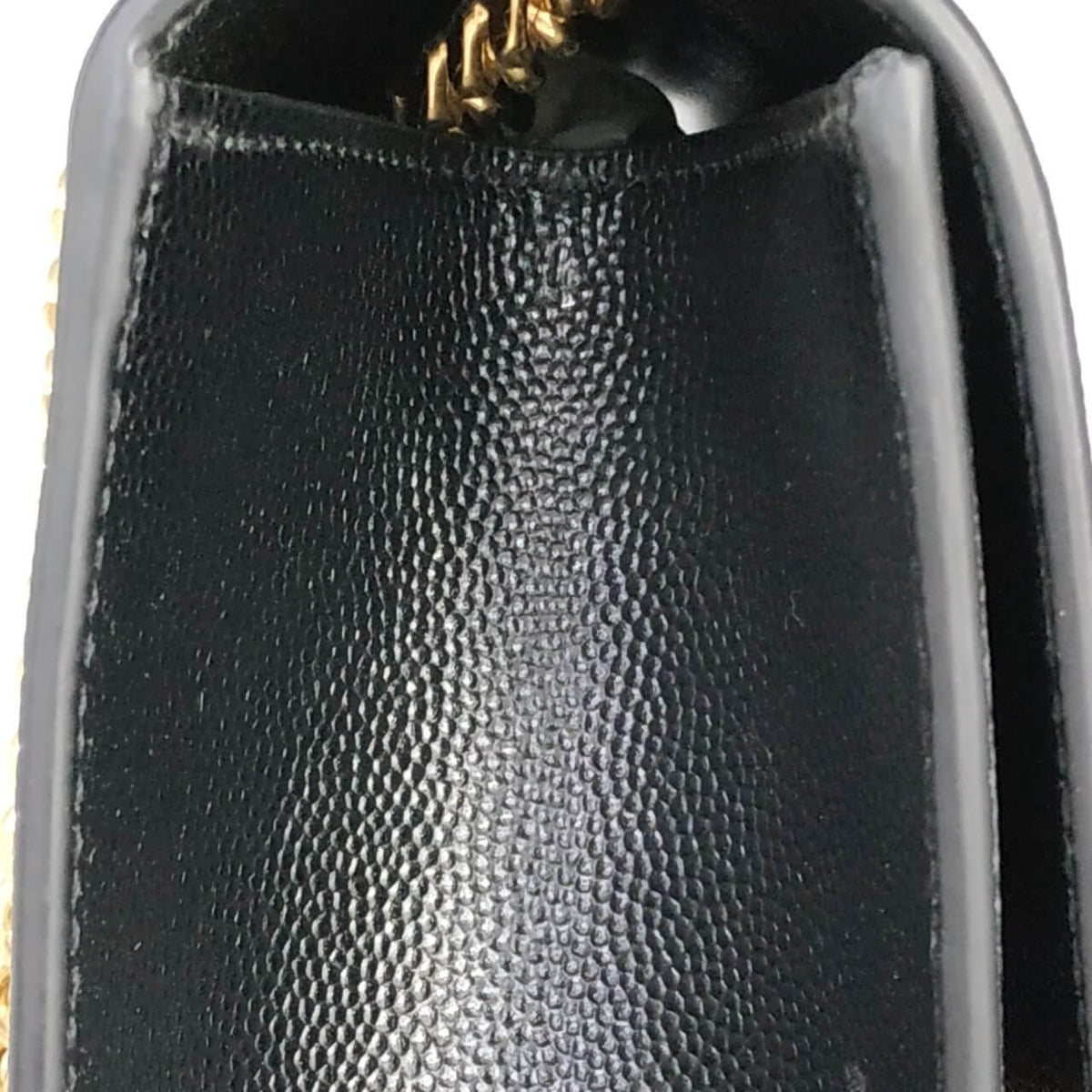 Monogram Medium Kate Black with Gold Hardware