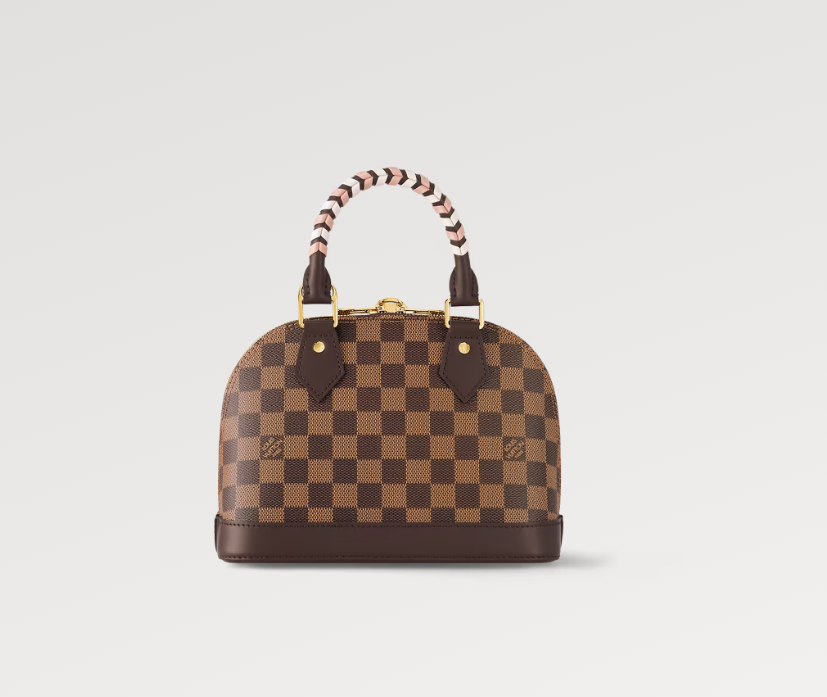 Mila's Edit Damier Ebene Braided Alma BB