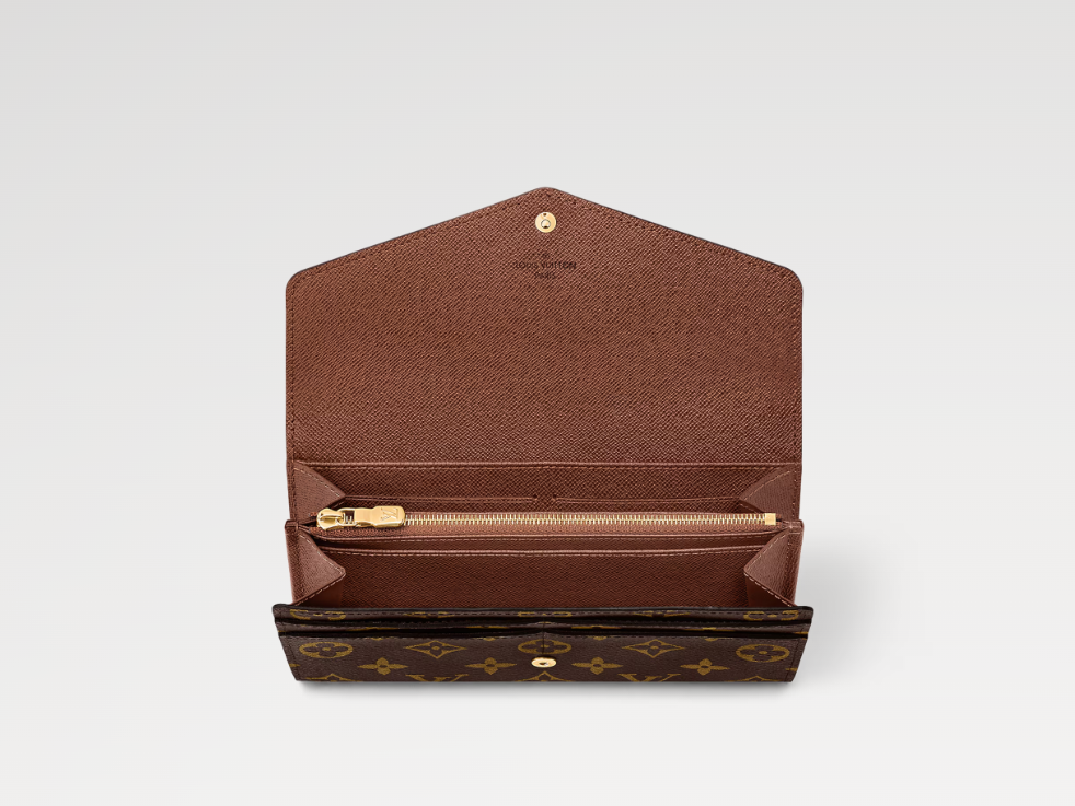 Mila's Edit SARAH WALLET Brown