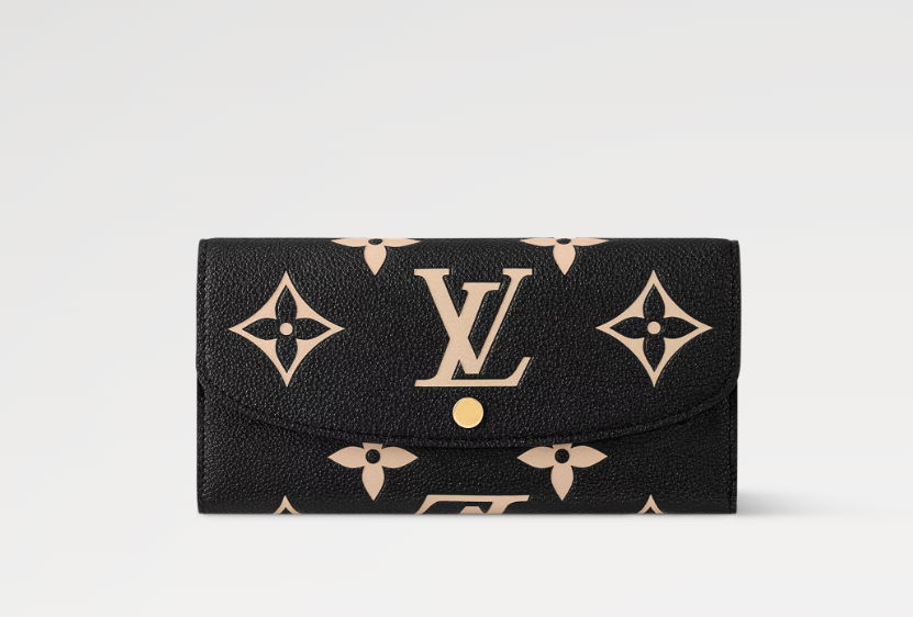 Mila's Edit EMILIE WALLET Black/Beige