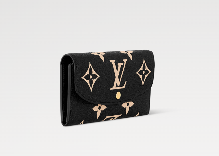 Mila's Edit EMILIE WALLET Black/Beige