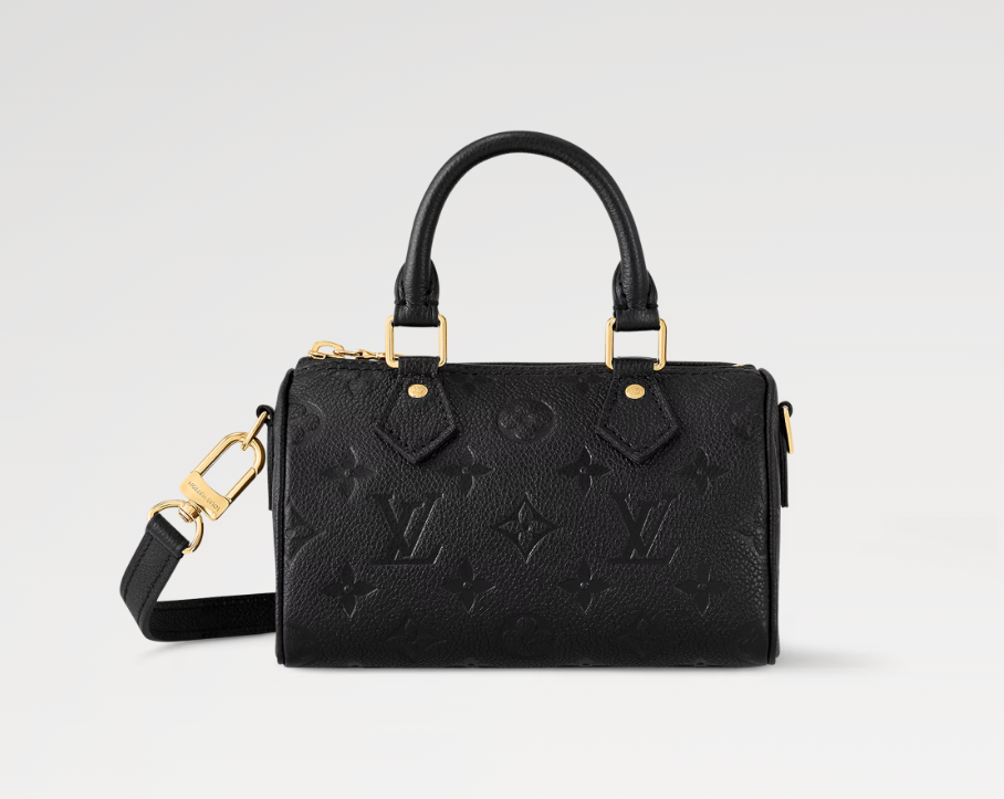 Mila's Edit Nano Speedy Monogram Black