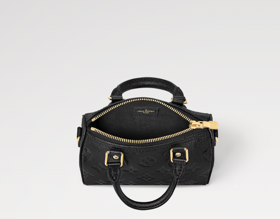 Mila's Edit Nano Speedy Monogram Black