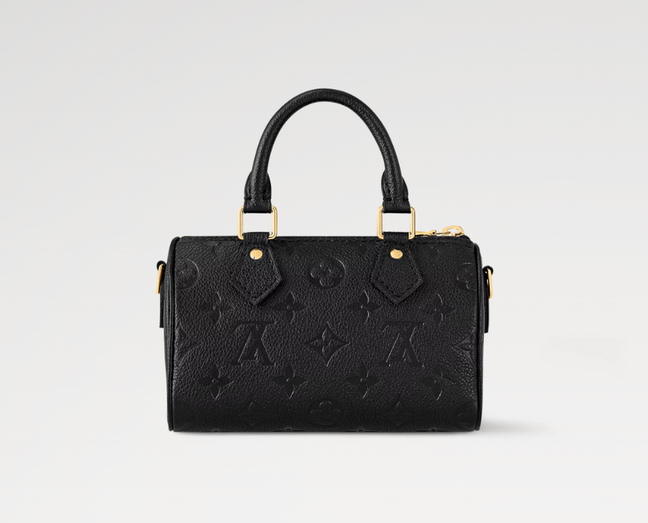 Mila's Edit Nano Speedy Monogram Black