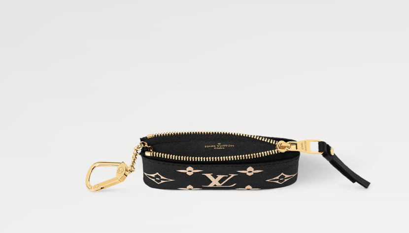 Mila's Edit KEY POUCH Bicolor Monogram