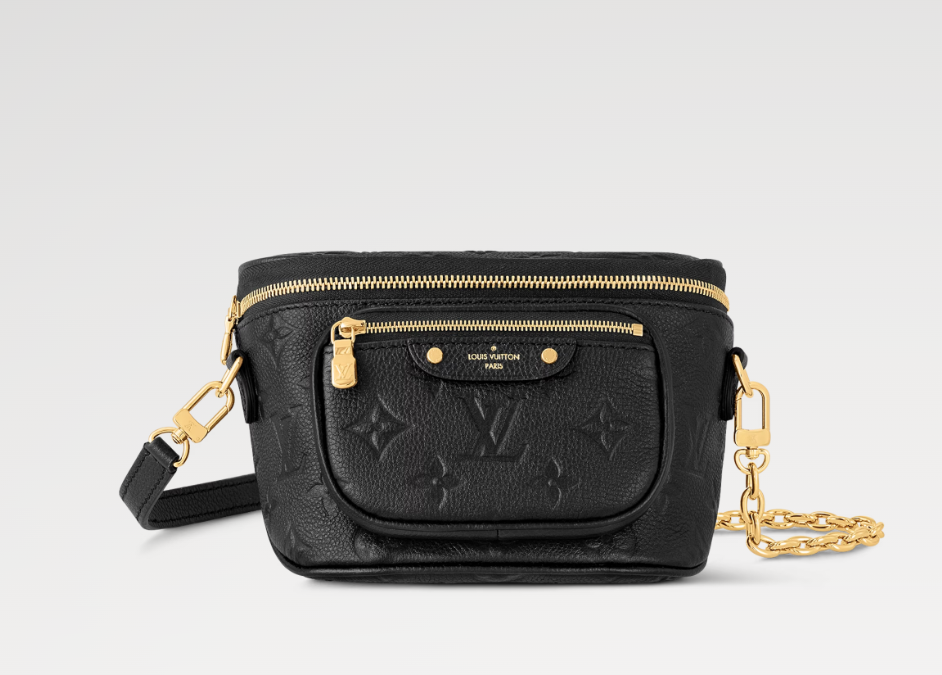 Mila's Edit Mini Bumbag Black