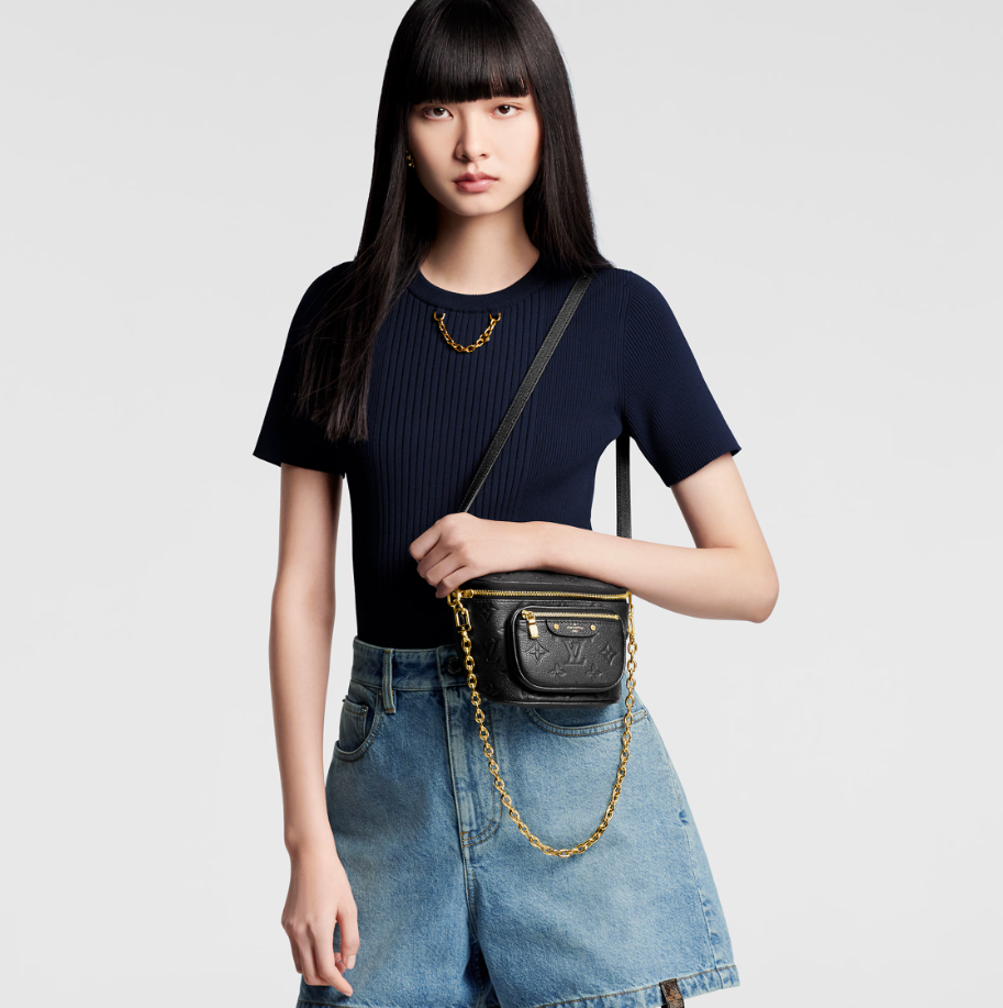 Mila's Edit Mini Bumbag Black