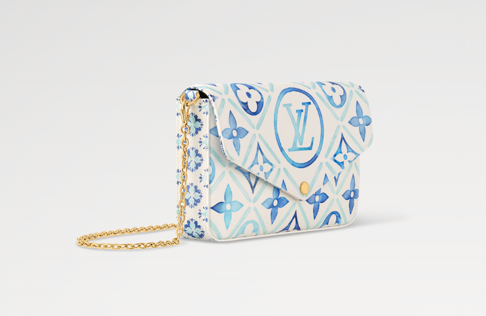 Mila's Edit Félicie Pochette Lagoon Blue