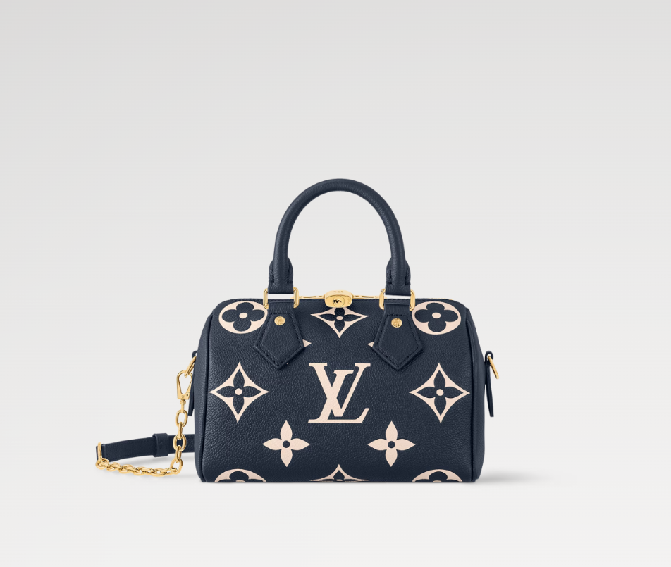 Mila's Edit Speedy Bandouliere 20 Navy / Crème