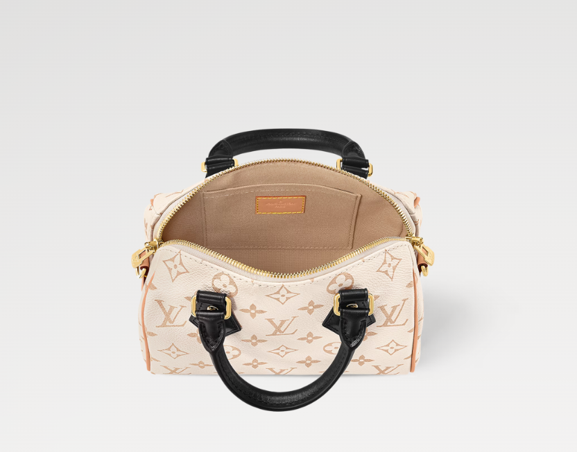 Mila's Edit Speedy Bandouliere 20 Monogram Dune