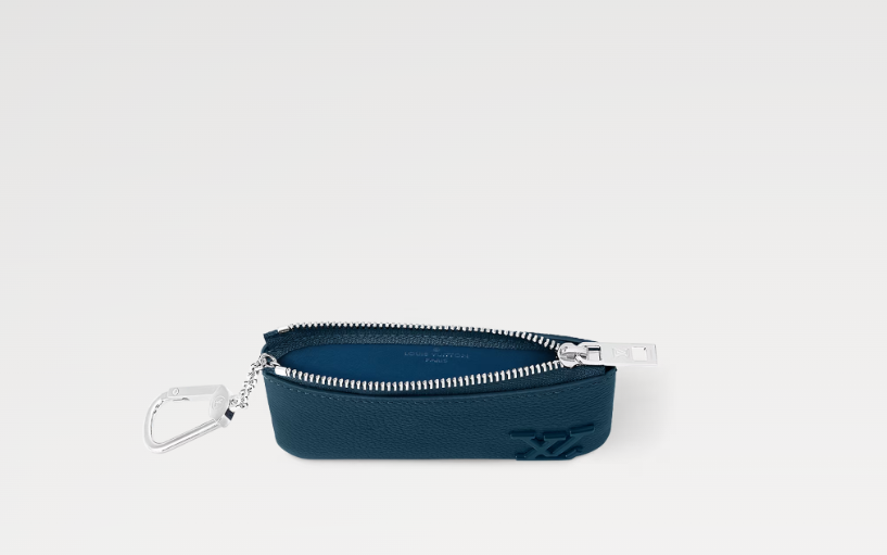 Mila's Edit KEY POUCH Blue