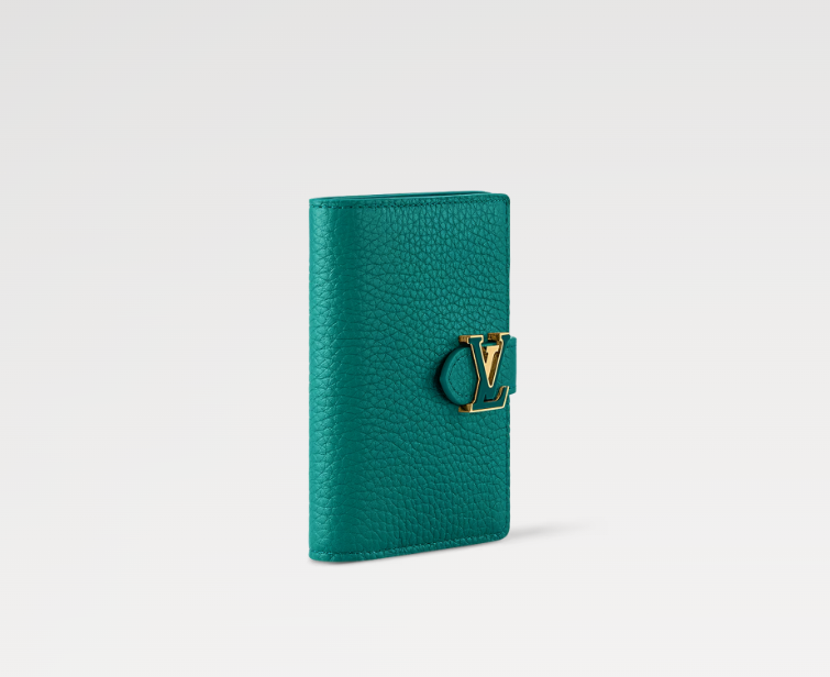 Mila's Edit Vertical Compact Wallet Emeraude