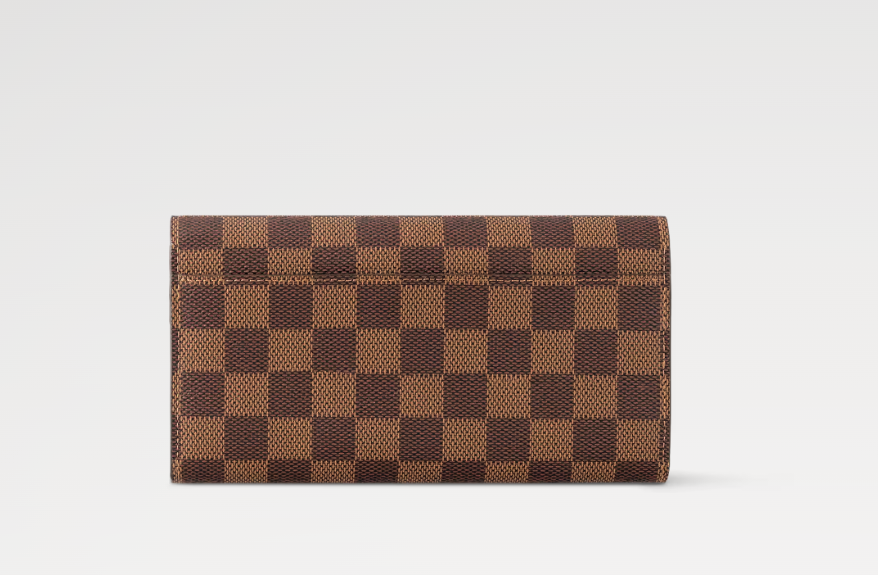 Mila's Edit SARAH WALLET Damier Ebene Pink