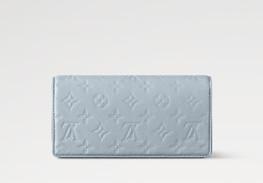Mila's Edit Lily Wallet On Chain Blue