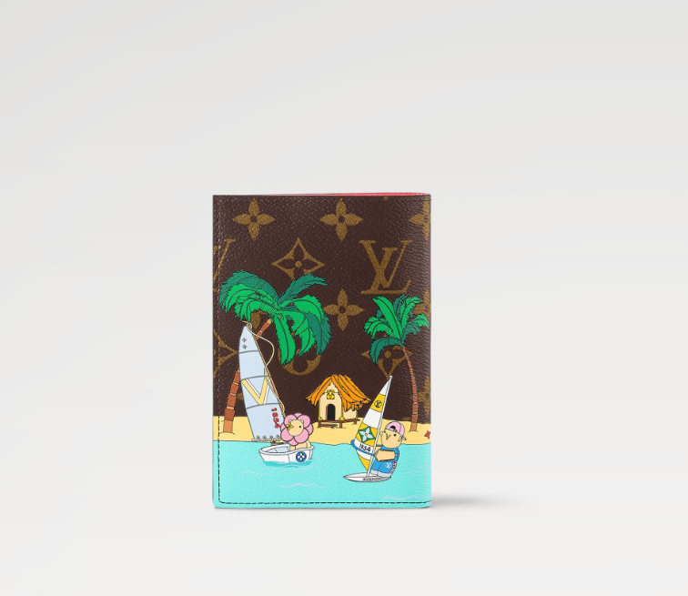 Mila's Edit PASSPORT COVER Dragon Fruit Pink
