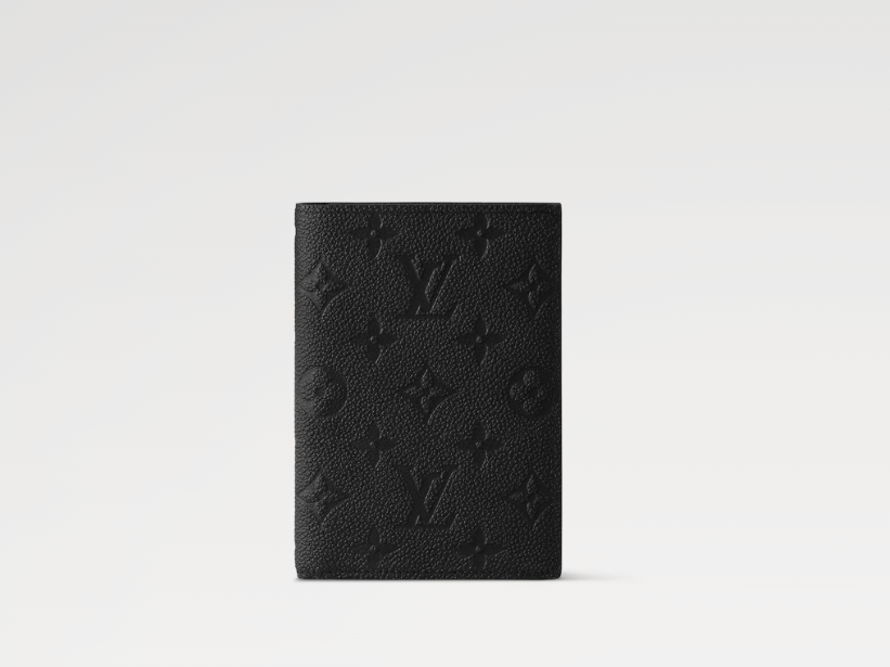 Mila's Edit PASSPORT COVER Monogram Black