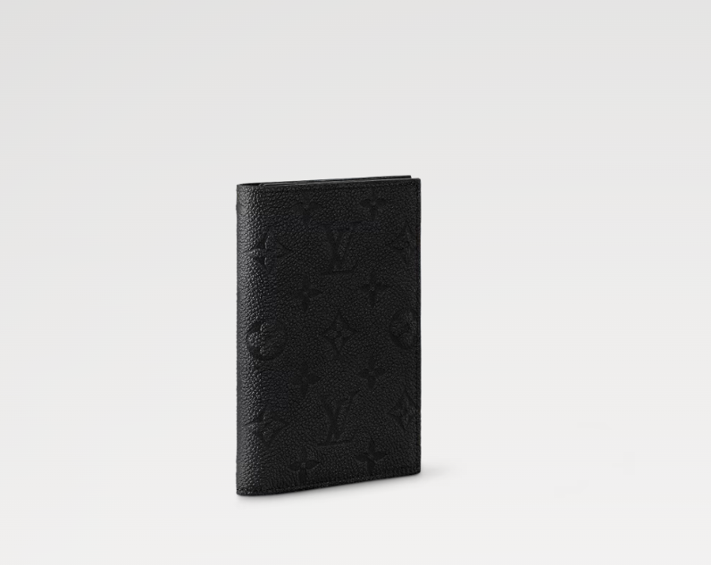 Mila's Edit PASSPORT COVER Monogram Black