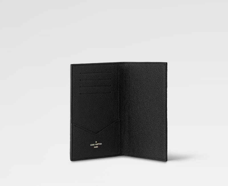 Mila's Edit PASSPORT COVER Monogram Black