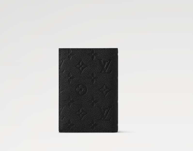 Mila's Edit PASSPORT COVER Monogram Black