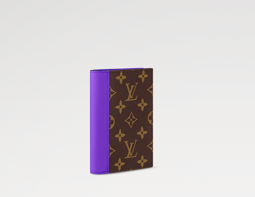 Mila's Edit PASSPORT COVER Monogram Macassar Coated Canvas