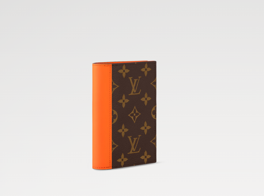 Mila's Edit PASSPORT COVER Monogram Macassar Coated Canvas