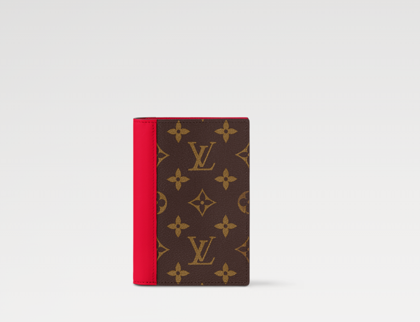 Mila's Edit PASSPORT COVER Monogram Macassar Coated Canvas
