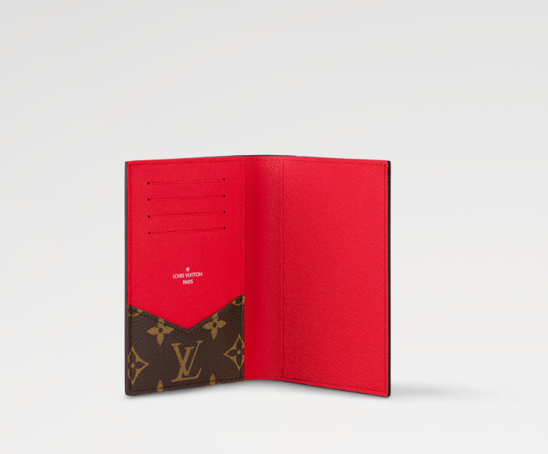 Mila's Edit PASSPORT COVER Monogram Macassar Coated Canvas