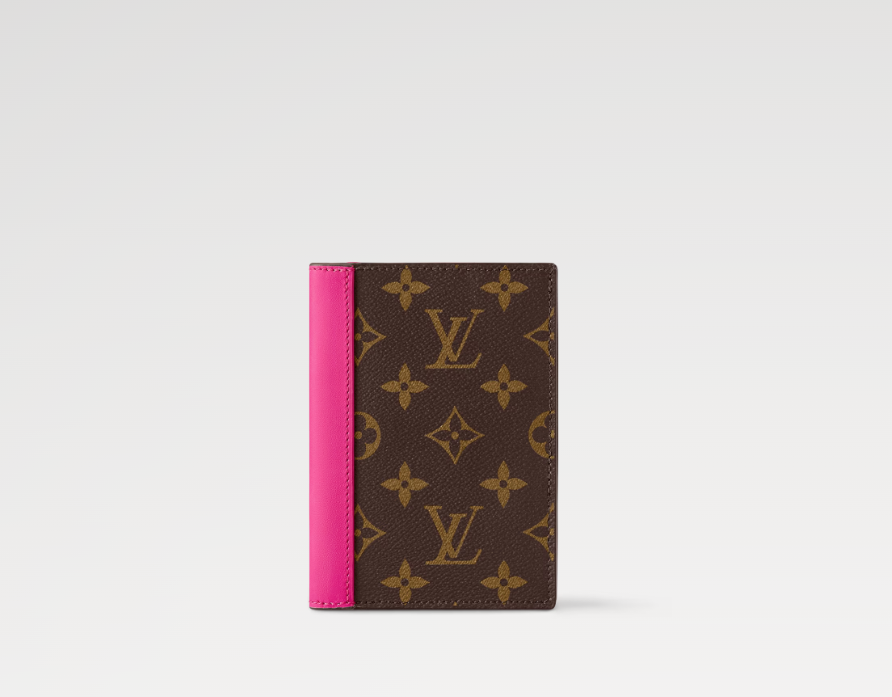 Mila's Edit PASSPORT COVER Monogram Macassar Coated Canvas