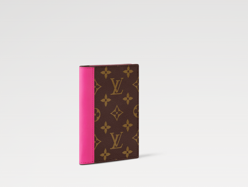 Mila's Edit PASSPORT COVER Monogram Macassar Coated Canvas