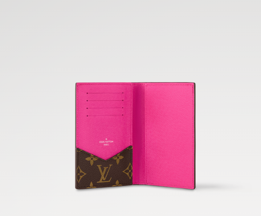 Mila's Edit PASSPORT COVER Monogram Macassar Coated Canvas
