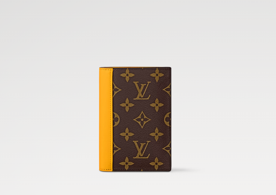 Mila's Edit PASSPORT COVER Monogram Macassar Coated Canvas