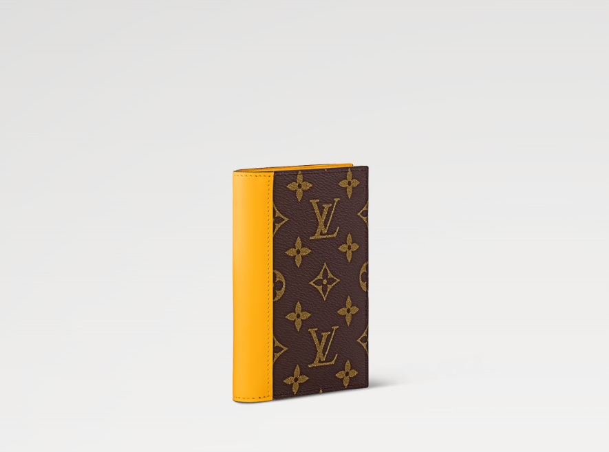 Mila's Edit PASSPORT COVER Monogram Macassar Coated Canvas