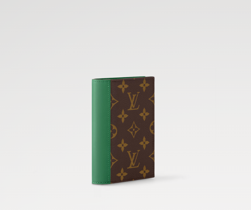 Mila's Edit PASSPORT COVER Monogram Macassar Coated Canvas
