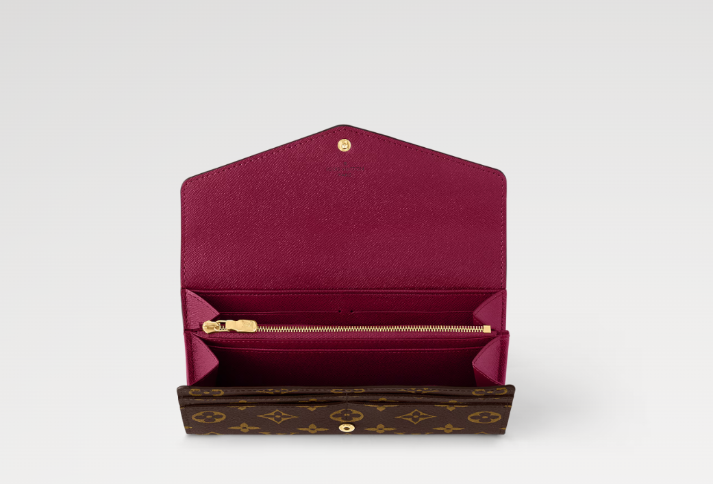 Mila's Edit SARAH WALLET Fuchsia