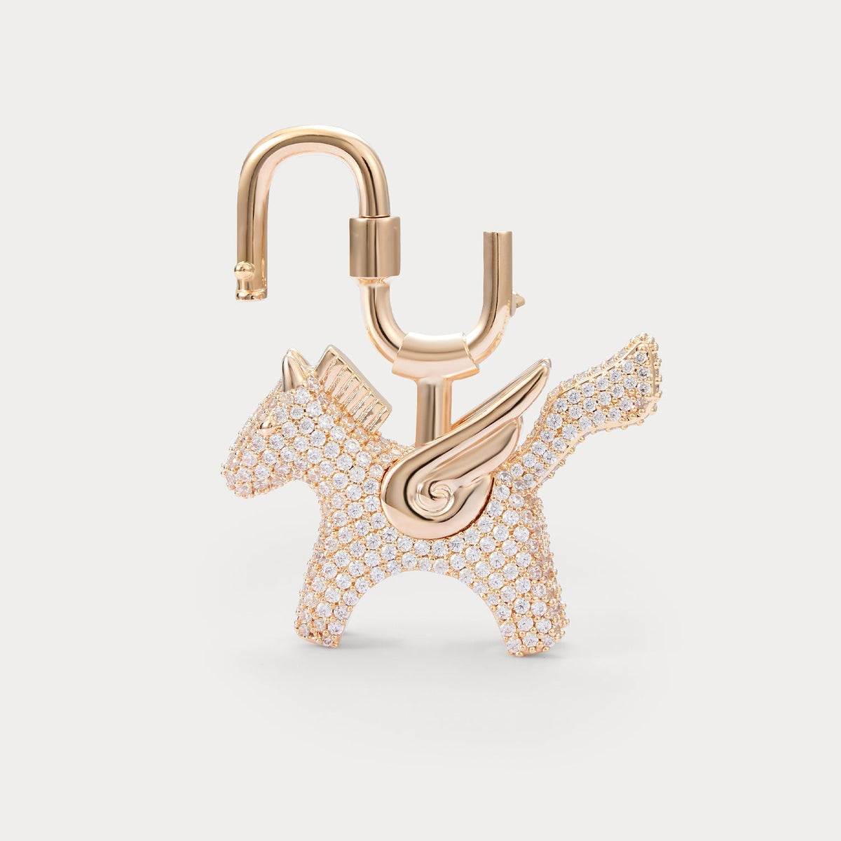 Sparkle Champagne—Rodeo Pegase Bag Charm
