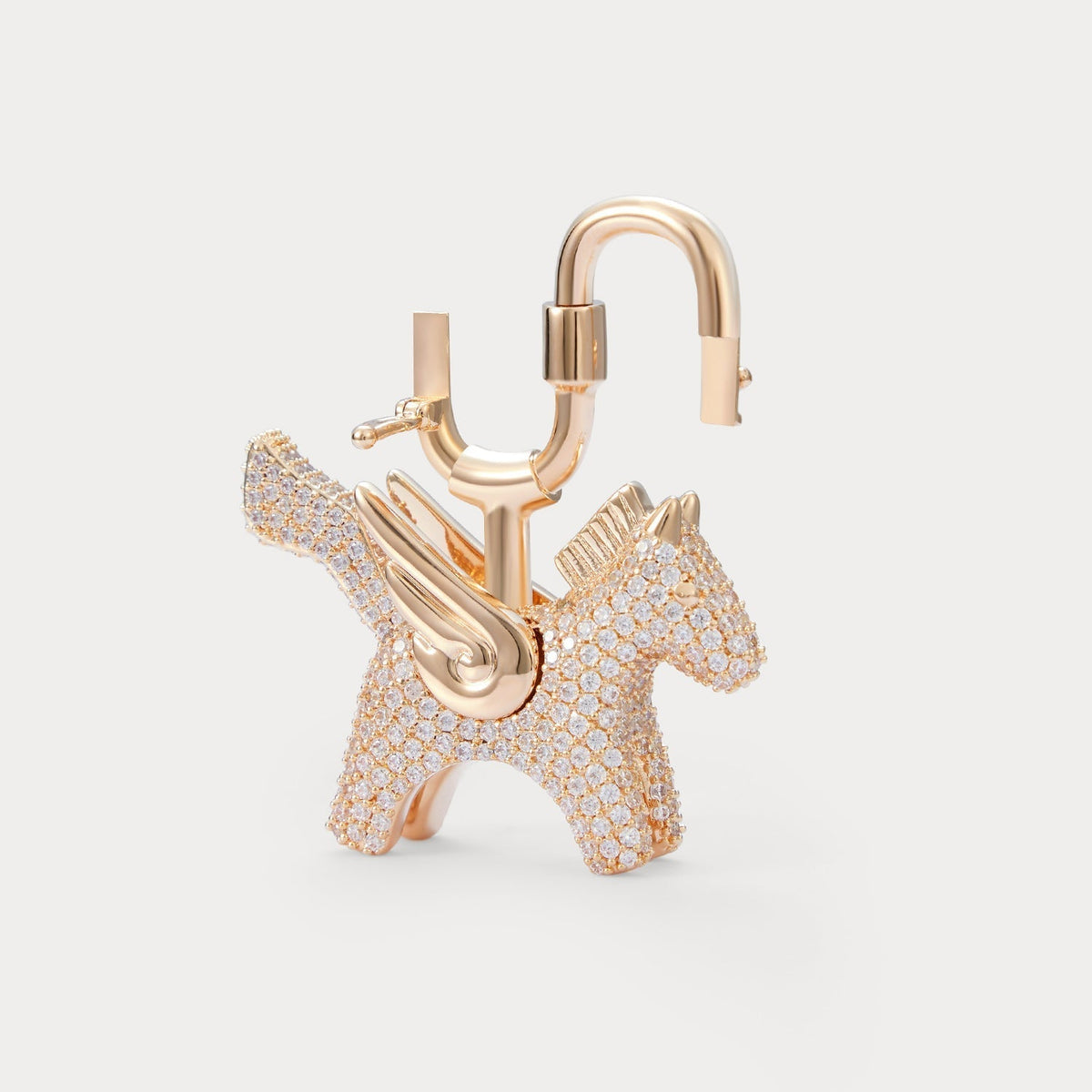 Sparkle Champagne—Rodeo Pegase Bag Charm