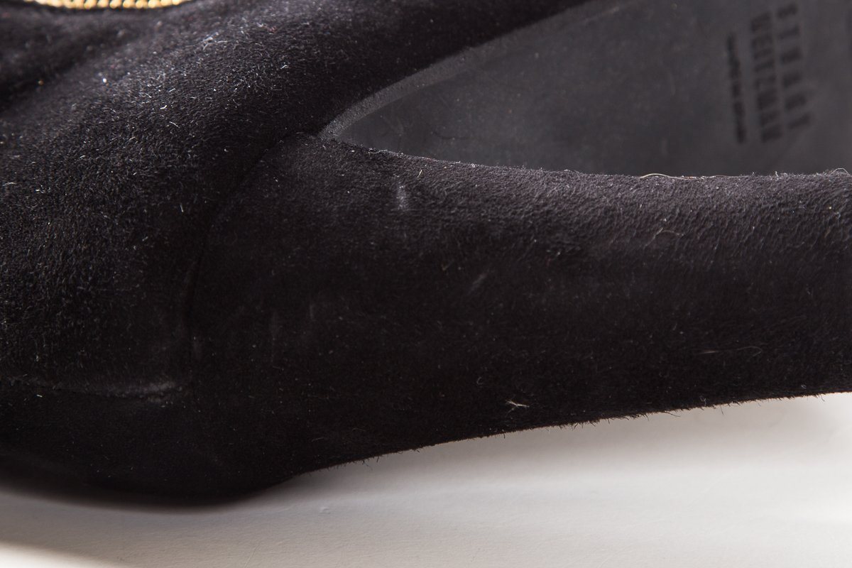 Stuart Weitzman Black Suede Over-The-Knee-Boots SZ 8.5