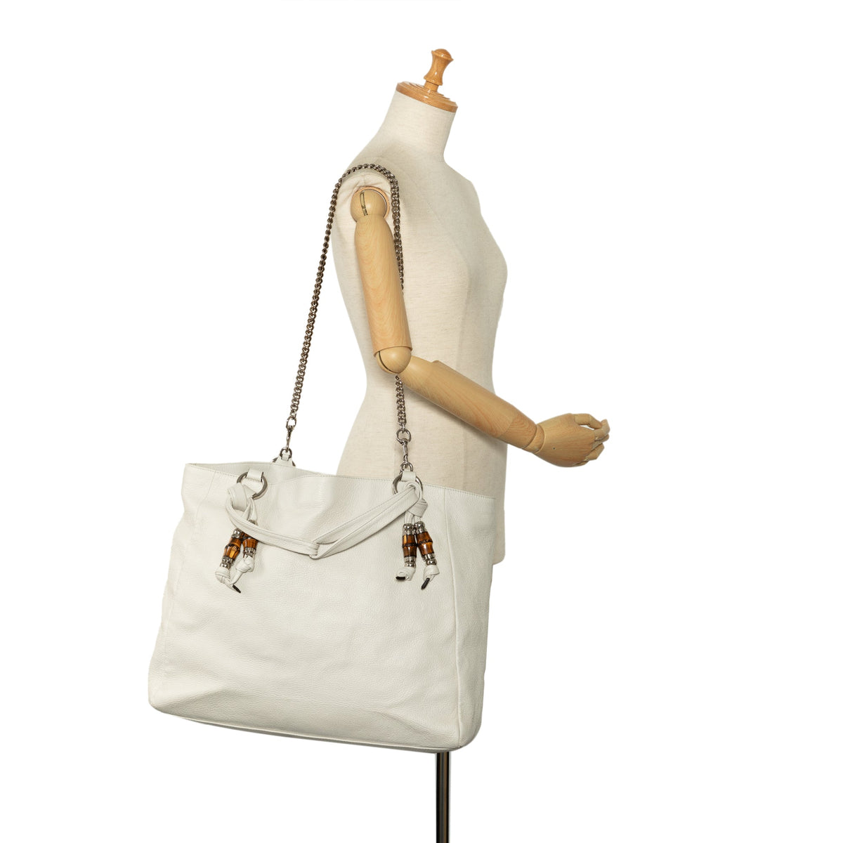 GUCCI Bamboo Jungle Satchel