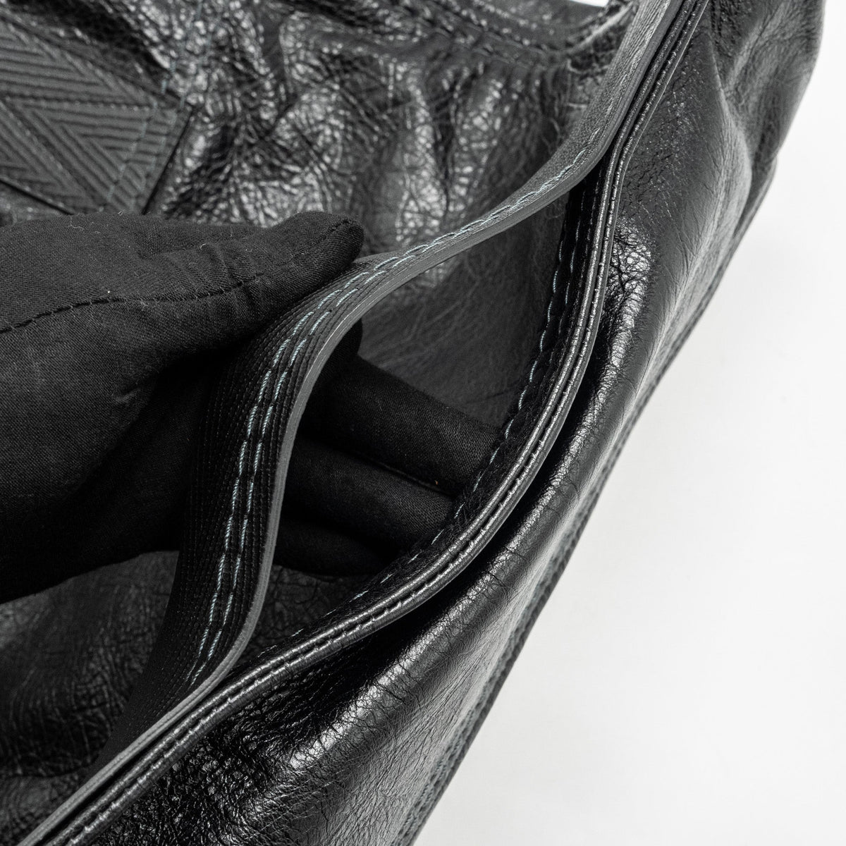balenciaga zip large tote bag black GHW