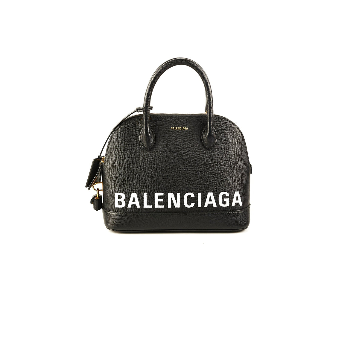 balenciaga Small Ville Top Handle Bag Black