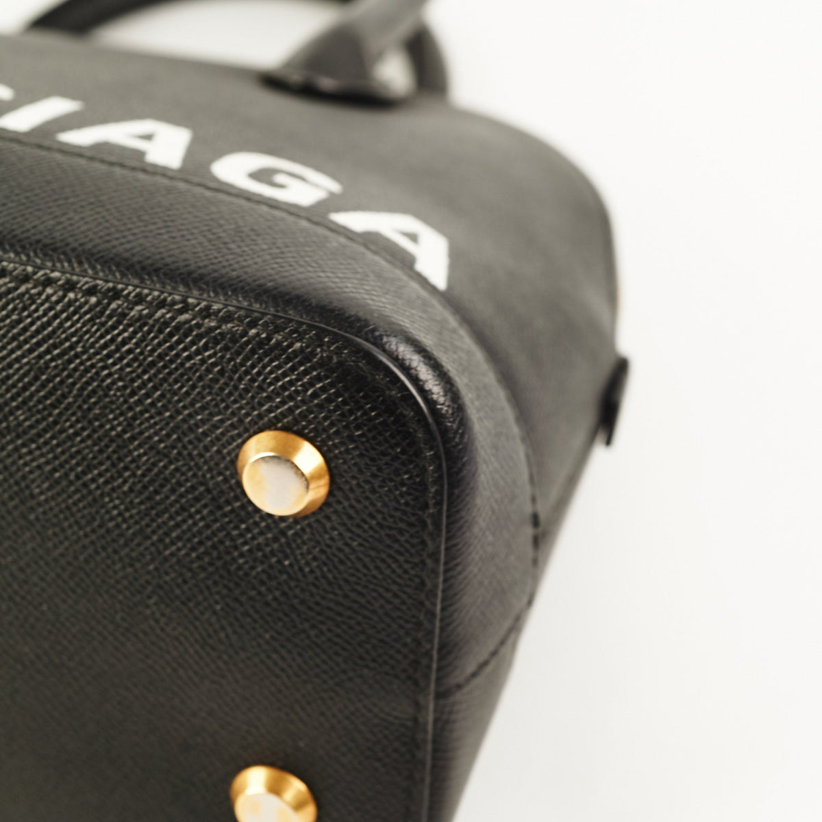 balenciaga Small Ville Top Handle Bag Black