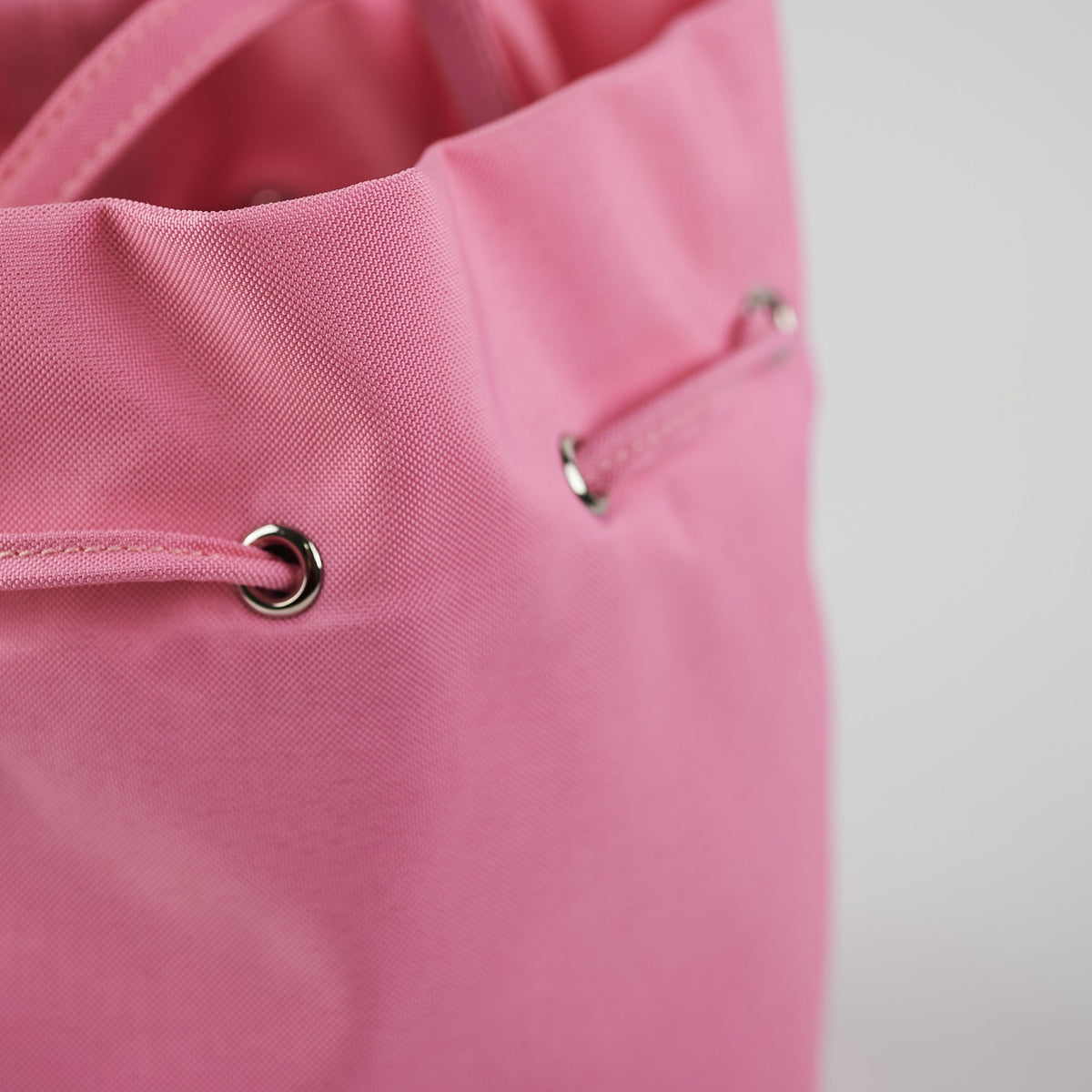 balenciaga Nylon Wheel XS Bucket Bag Pink